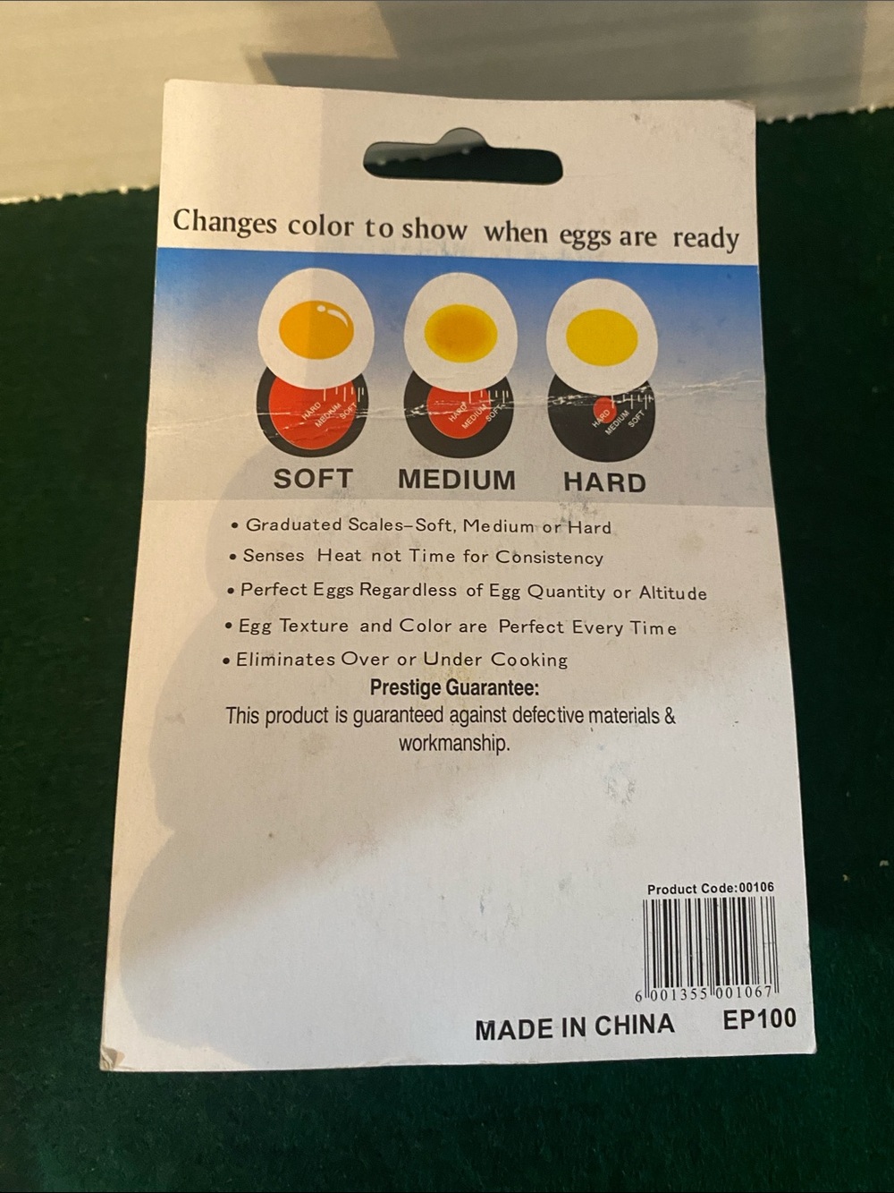 Egg-Perfect Color Changing Eggtimer - Picture 2 of 2
